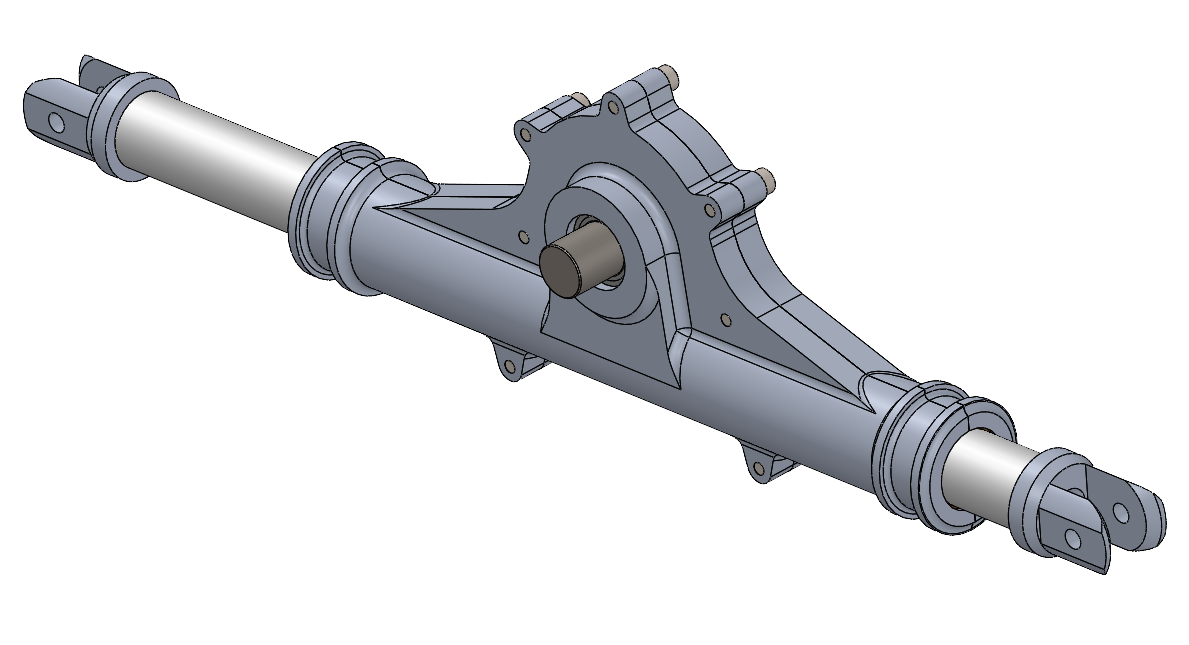 TR23 Steering CAD render